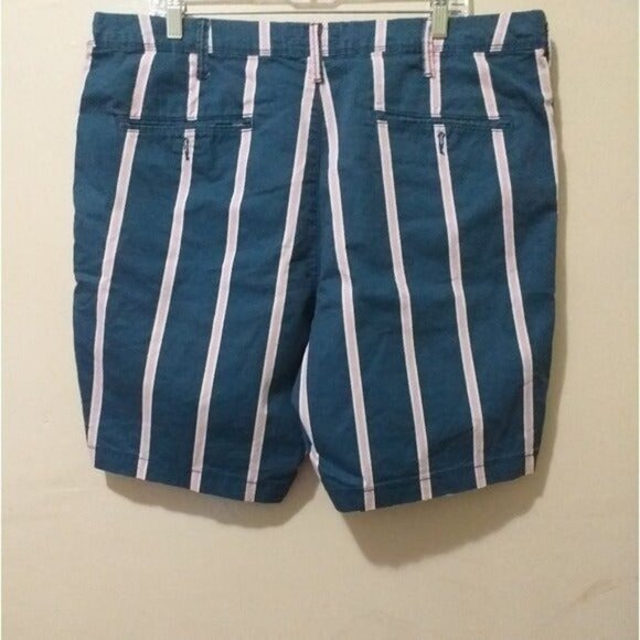 - American Eagle Mens Slim Chino Stretch Khaki Preppy Slacks short in size 38 - Picture 4 of 7